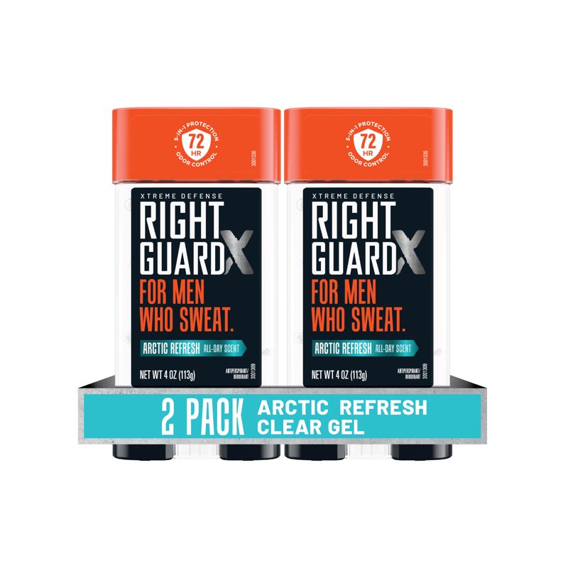 Xtreme Defense Antiperspirant & Deodorant for Men, Arctic Refresh, 4 oz. (2 Pack)