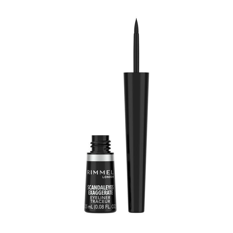 Exaggerate Eyeliner - 001 Black, 0.08 fl oz with Felt-Tip Applicator