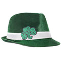 Adult Irish Shamrock Fedora Hat for Saint Patrick's Day Costume Accessory