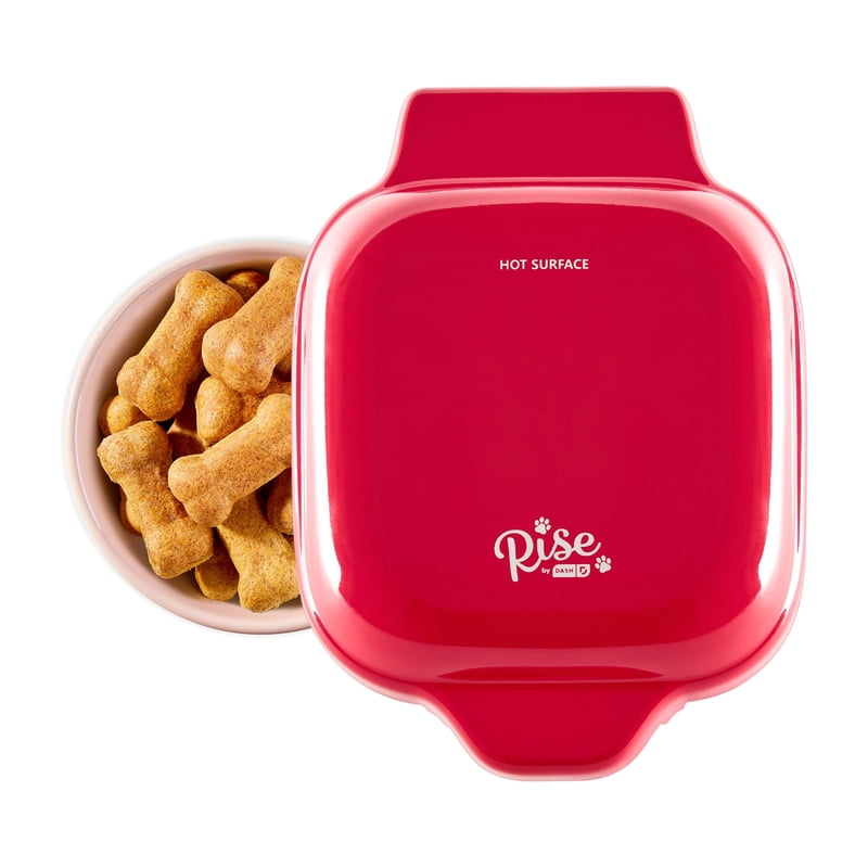 Dog Treat Maker - Makes 6 Bone-Shaped Treats - Nonstick Kitchen Appliance