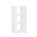 Kids Bookshelf Toy Organizer Tower with 3 Cubbies & 6 Bookracks - Multiple Colors