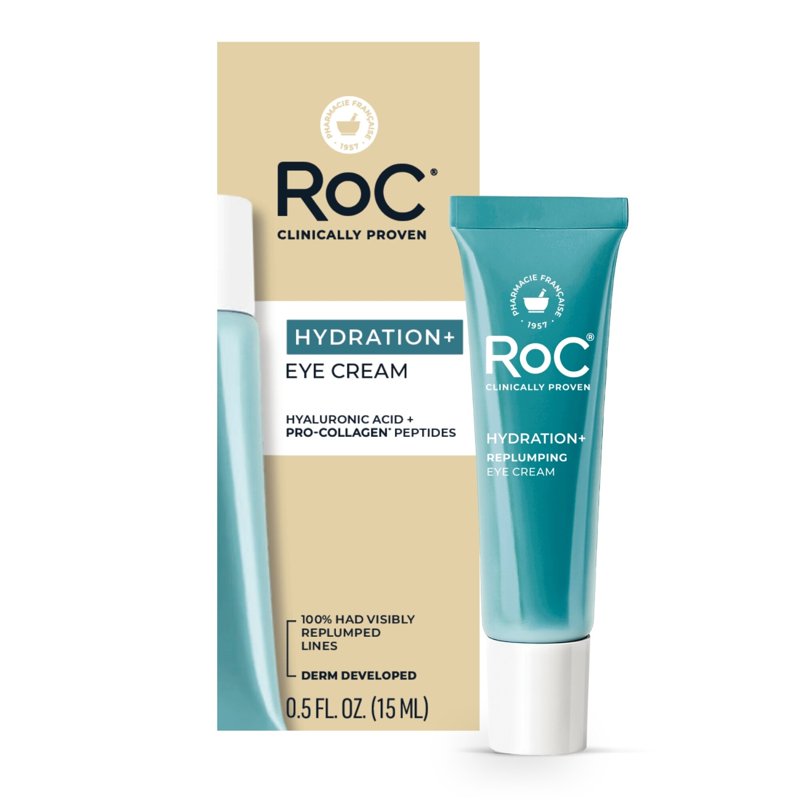 Hydrating & Plumping Eye Cream with Hyaluronic Acid and Caffeine 0.5 fl oz