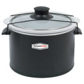 12-Volt 1.5 Quart Slow Cooker - Portable Black Cooking Appliance