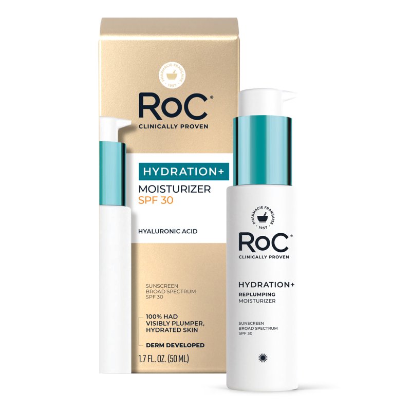 Hyaluronic Acid Daily Moisturizer with SPF 30, Anti-Aging Face Cream, 1.7 oz