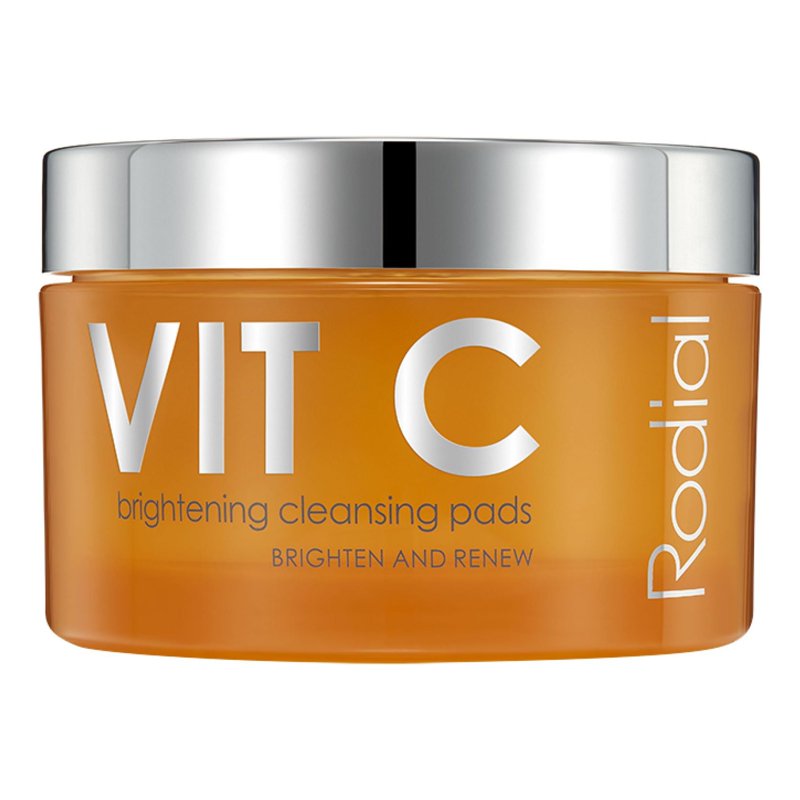 Vitamin C Brightening Facial Pads with AHA and Salicylic Acid, 50 Count