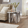 Modern Faux Marble End/Side Table for Living Room