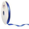 Royal Blue Double Faced Satin Ribbon - 3/8" x 100 Yards, Gwen Studios