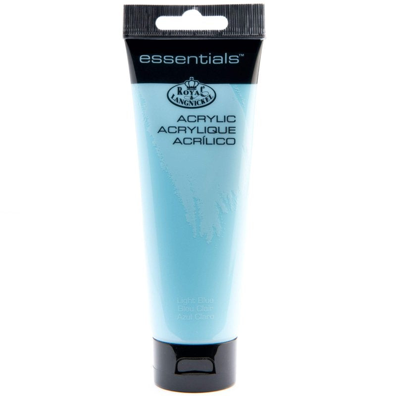 Light Blue Acrylic Paint - 120ml Artist Canvas & Craft Paint - Royal & Langnickel
