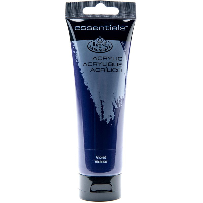Violet Acrylic Artist Paint 120ml - Highly Pigmented, Smooth, Versatile