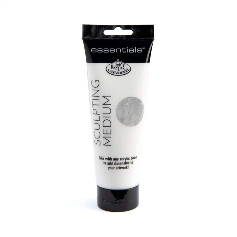 Sculpting Acrylic Paint Medium - 250ml Gloss Finish for Artists - Single, Sculpting