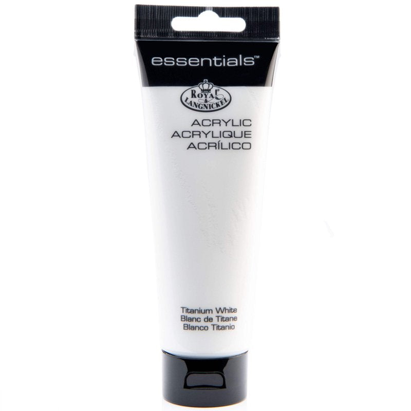 Acrylic Artist Paint - Titanium White, 120ml Tube - Highly Pigmented & Versatile - Variation of THIS listing