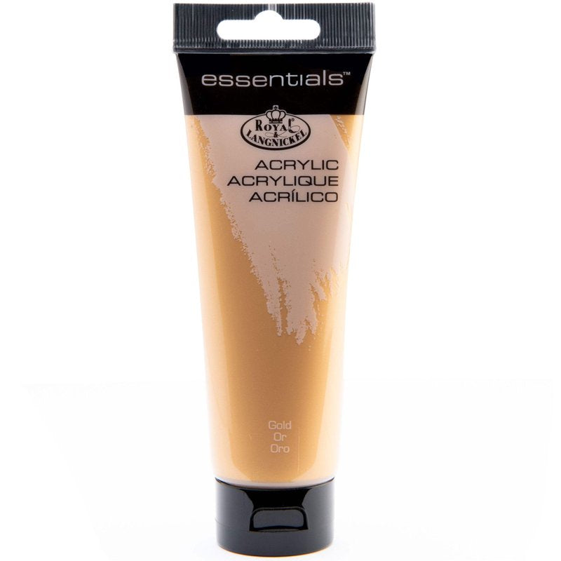 Gold Acrylic Artist Paint 120ml - Essential Quality for Creative Expression - Variation of THIS listing