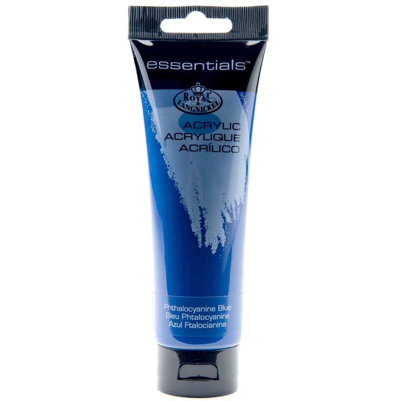 Acrylic Artist Paint - 120ml Phthalocyanine Blue - Vibrant & Versatile