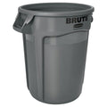 32 Gallon Touchless Indoor Garbage Can - Gray Plastic Waste Bin