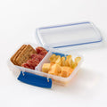 Small Divided Snack Container - 0.37 Qt Meal Prep Box