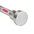 Adjustable Stainless Steel Shower Curtain Rod - Rustproof Wall Mount & Tension Fit, Nickel Finish