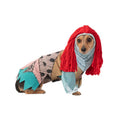 Pet Nightmare Before Christmas Sally Costume for Dogs 6-10 lbs - Dress & Headpiece with Wig