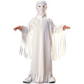 Child Haunted Ghost Costume - Medium 8-10 - White Robe & Hood - Variation M