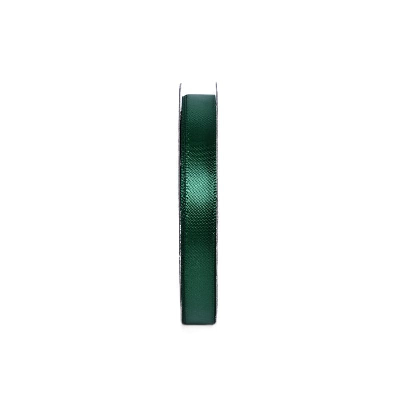 Satin Ribbon 3/8 Inch Forest Green - 6 Yards Craft Gift Wrap Decoration