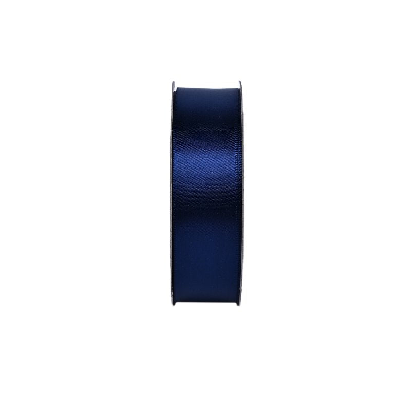 Navy Satin Ribbon 7/8 Inch Wide, 6 Yards for Crafts & Gift Wrapping