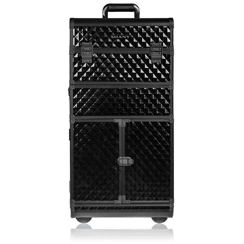 Pro Makeup Artists Rolling Train Case - 30-Inch Trolley Case