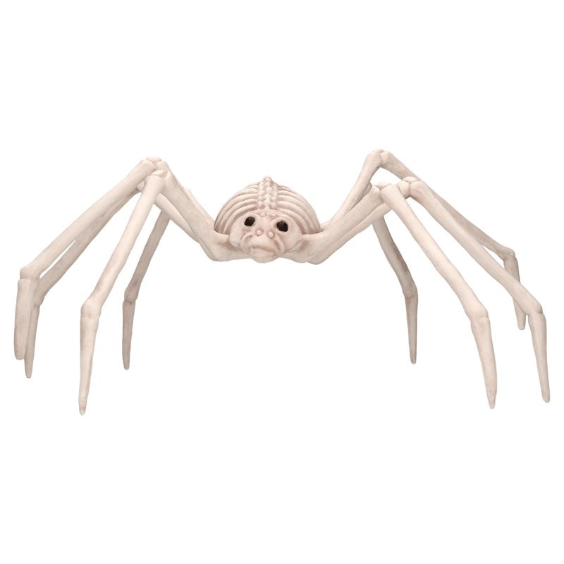 Halloween Faux Skeleton Spider Decoration 5.3-Inch Whimsical Creepy Decor