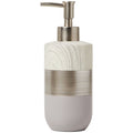 Liselotte Lotion and Soap Dispenser - 14.9 oz, Modern Silver Finish