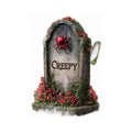 Halloween Tombstone Yard Stakes with Creepy Spider Skull Gravestones - Variation 2#A