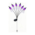 Solar Ghost Branch Yard Stake Lights - Purple LED Halloween Outdoor Decor - Variation 1#I