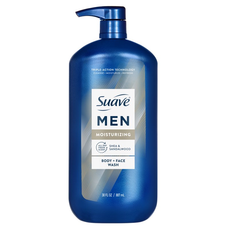 Moisturizing 2-in-1 Body & Face Wash with Glycerin, Vitamin E & Shea Butter