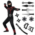 Kids Ninja Costume for Boys XL 12-14 Years Halloween Fancy Dress