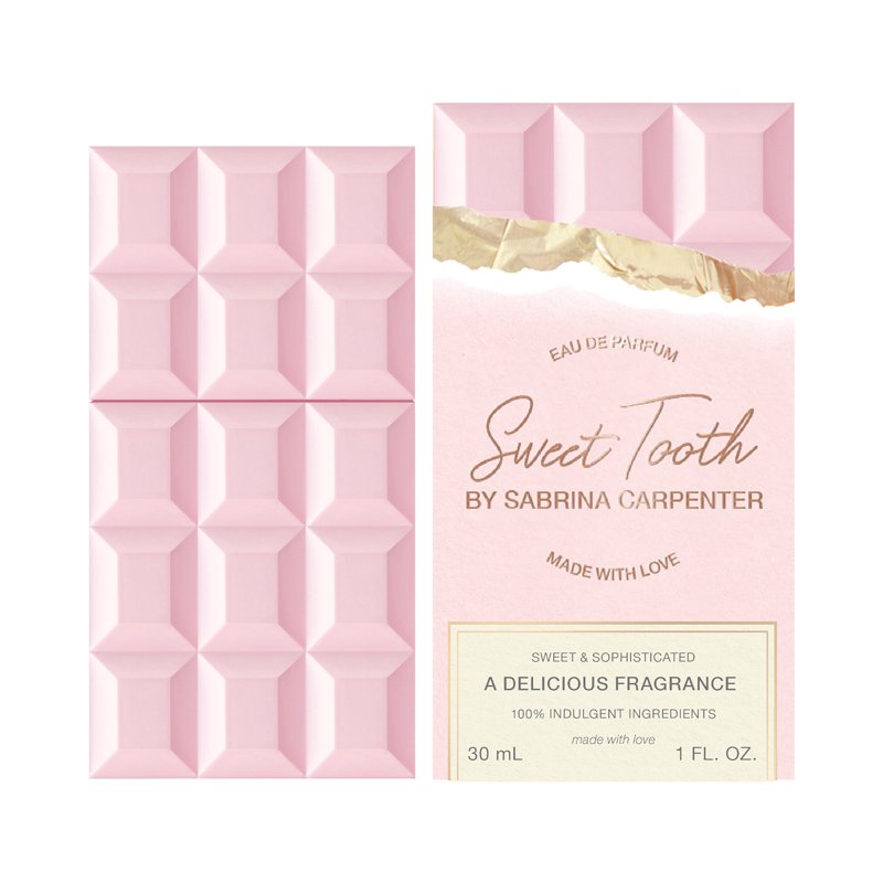Sweet Tooth Eau de Parfum for Women - Gourmand Vanilla & Chocolate, 1 fl oz