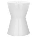 Indoor/Outdoor Garden Patio Stool - Glazed Ceramic Accent