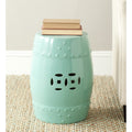 Modern Ming Ceramic Garden Stool - Indoor/Outdoor Accent Piece