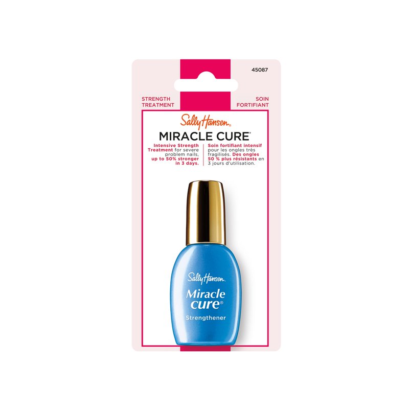 Miracle Cure Nail Strengthener Treatment - Clear, 0.45 oz