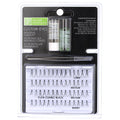 Individual False Eyelash Starter Kit - 56 Knot-Free Lashes with Tools
