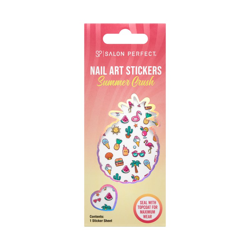 Summer Crush Nail Art Stickers - Easy DIY Decorative Decals