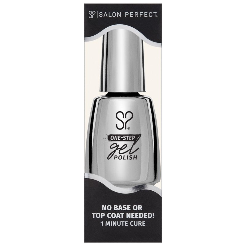One-Step Gel Nail Polish - Oil Slick Black, 0.5 fl oz