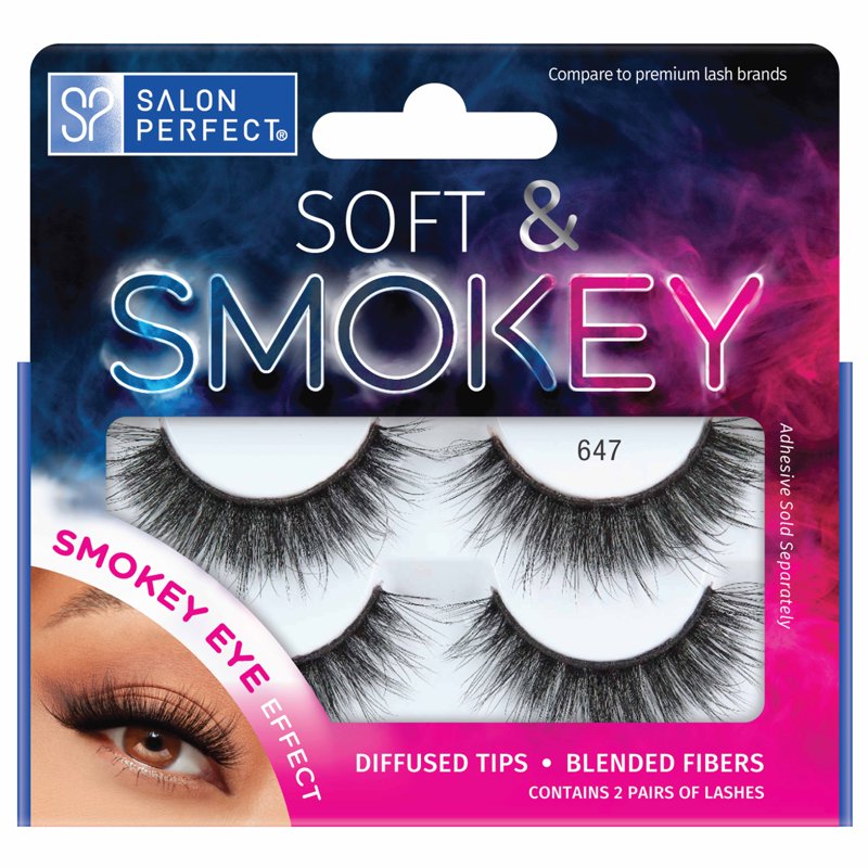 Soft & Smokey False Eyelashes - 2 Pairs for Dramatic Looks
