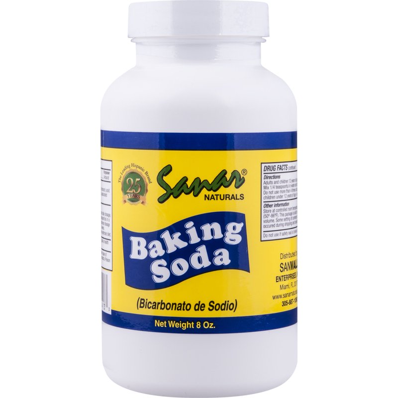 Baking Soda for Indigestion, Cleaning, and Deodorizing - 8 oz