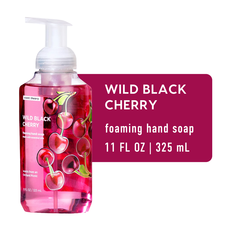 Wild Black Cherry Foaming Hand Soap with Essential Oils