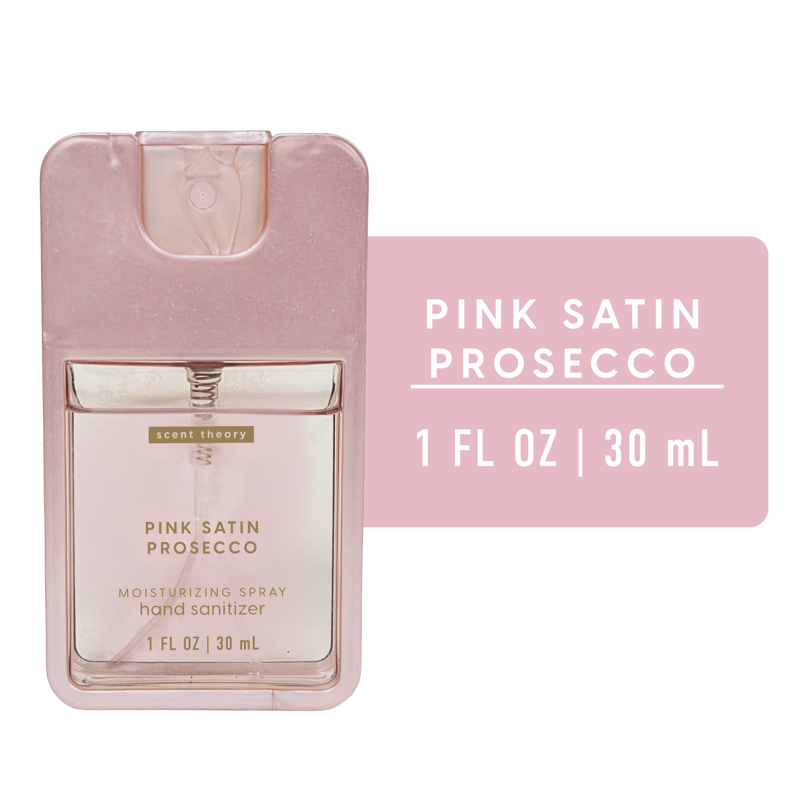 Moisturizing Hand Sanitizer Spray - Pink Satin Prosecco, 1 fl oz