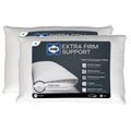 King Sealy Extra Firm Support Foam Core Pillow 2 Pack - Hypoallergenic & Supportive