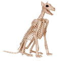 Skeleton Dog Halloween Decoration with Movable Head and Tail - 29 Inches