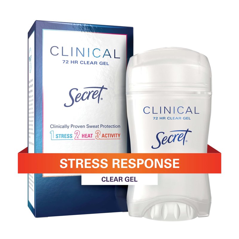 Clinical Strength Antiperspirant and Deodorant for Women - Clear Gel, 1.6 oz