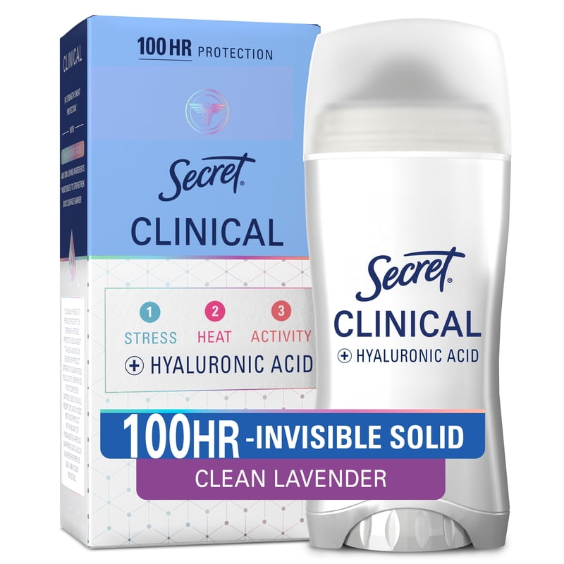 Clinical Strength Antiperspirant Deodorant - 100HR Protection, Invisible Solid
