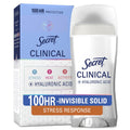 Clinical Strength Antiperspirant Deodorant, 100-Hour Invisible Solid, 2.6 oz