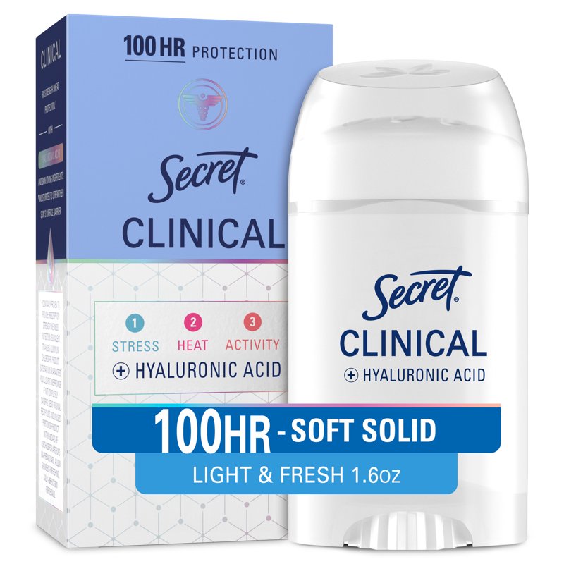 Clinical Soft Solid Antiperspirant Deodorant for Women - 100 Hour Protection