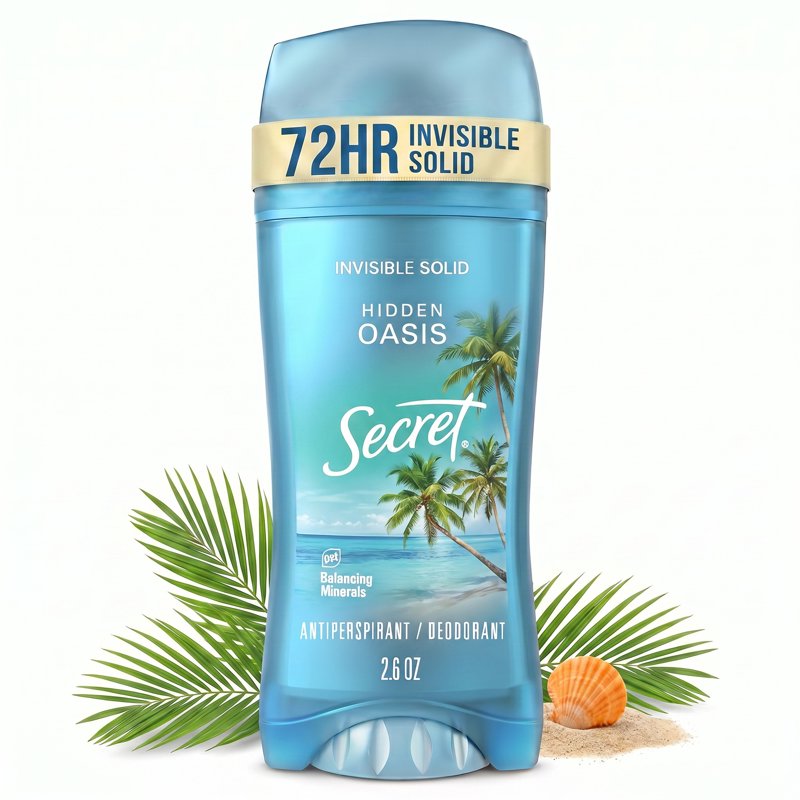 Invisible Solid Antiperspirant and Deodorant for Women, 2.6 oz