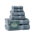 Seed & Stone Ultra-Soft 30% Recycled Cotton Bath Towels Set - Marine Blue